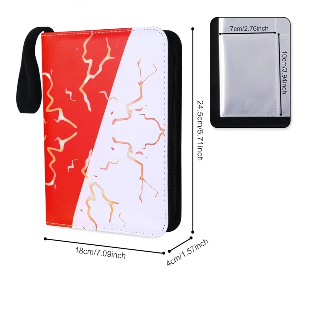 NWT-Collectible Pokémon Trading Card 4-pocket Binder, 400 Pockets